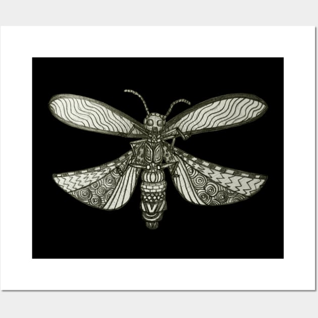 Lightening Bug Wall Art by J.Rage